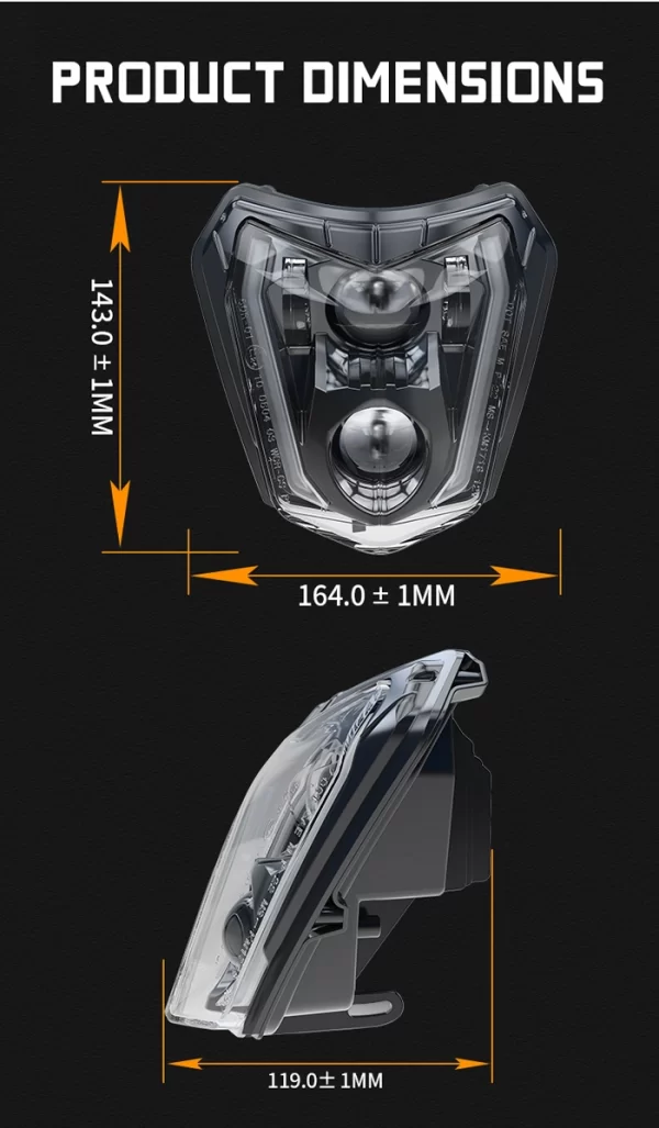 Liwiny Motorbike LED Headlight (1)