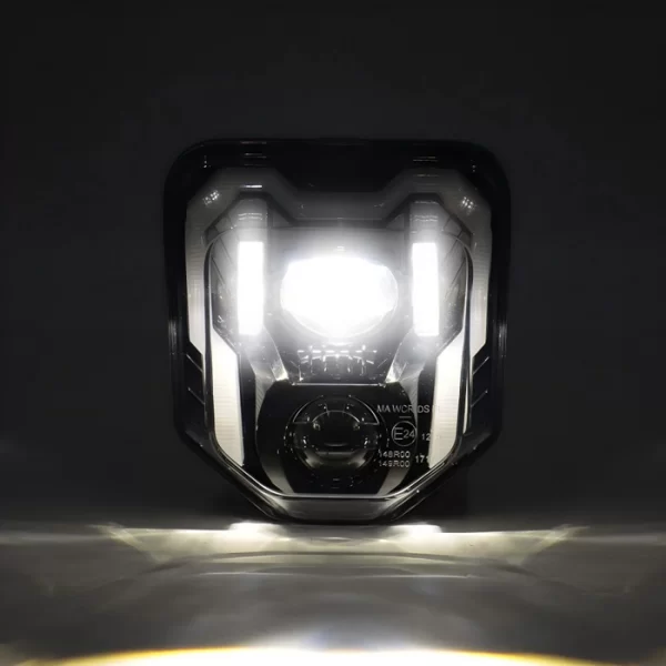 Motorcycle Accessories Enduro Halo Headlights (2)