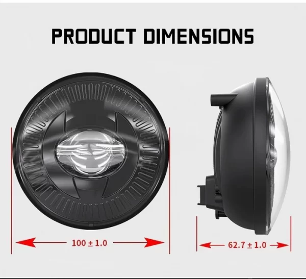 Round Fog Light for Chevy GMC Ford (7)