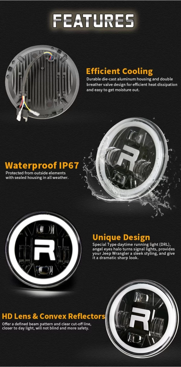 Round Lighting Auxiliary Parts (3)