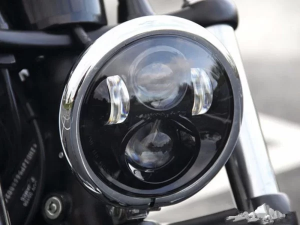Sealed Beam Headlamp with Hi-Lo Beam Halo Ring