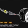 for 07-13 Jeep Wrangler Unlimited 4-Door 2-Door Fog Lamp (1)