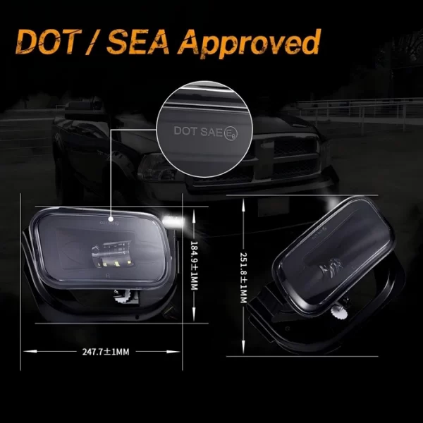 for Dodge Ram 3500 Pickup Fog Lamp (1)