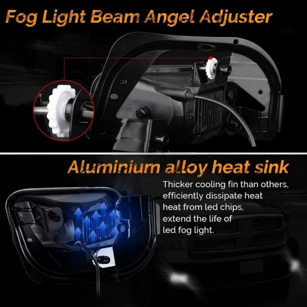 for Dodge Ram 3500 Pickup Fog Lamp (2)