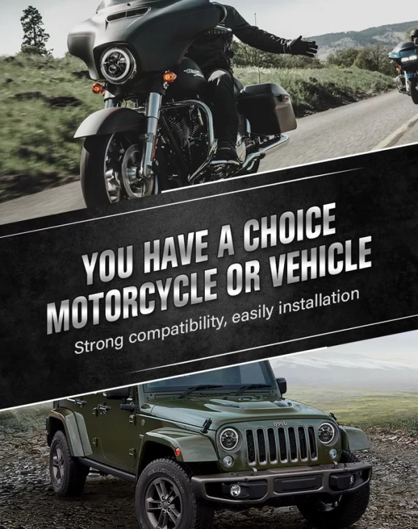 for Je-ep or Har-ley Motorcycle (1)