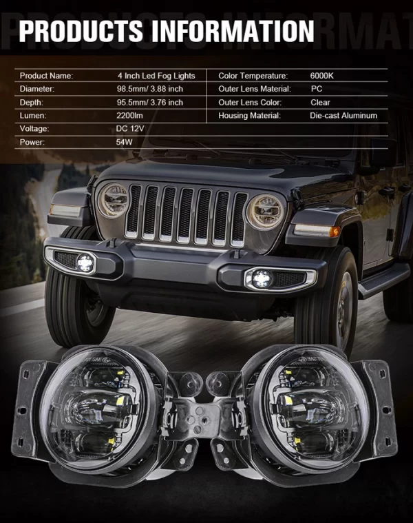 for Jeep Wrangler JL JLU JT Gladiator 2018-2022 (1)
